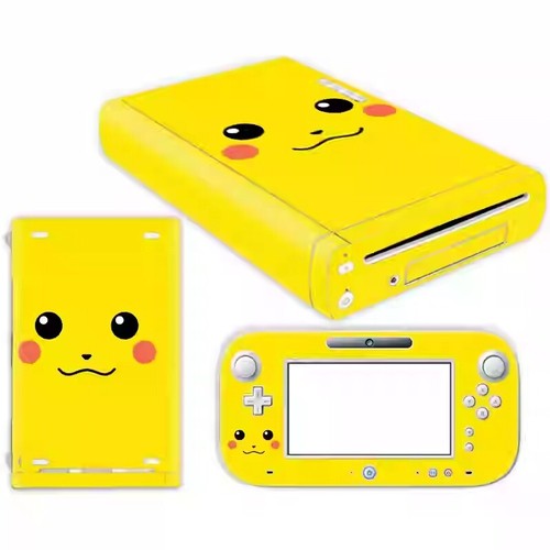 Soft Cartoon 219 Skin Sticker Cover Console & Controller for Nintendo Wii U - Picture 5 of 44
