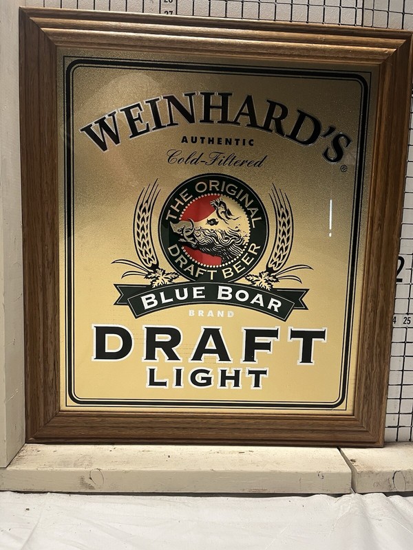WEINHARD’S DRAFT LIGHT -  RARE, BREWERY IS NO LONGER IN BUSINESS 