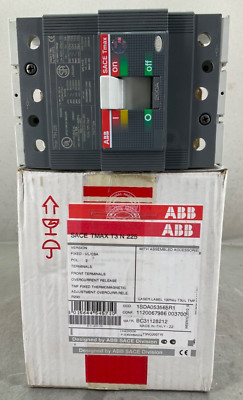 NEW ABB T3NQ200TW CIRCUIT BREAKER 200 A 3P 480-600Y/347V TMF