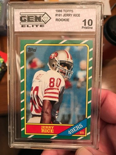 jerry rice rookie card pristine condidtion | eBay