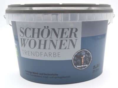 Schöner Wohnen Trendfarbe 7504 blueberry matt 2,5 l