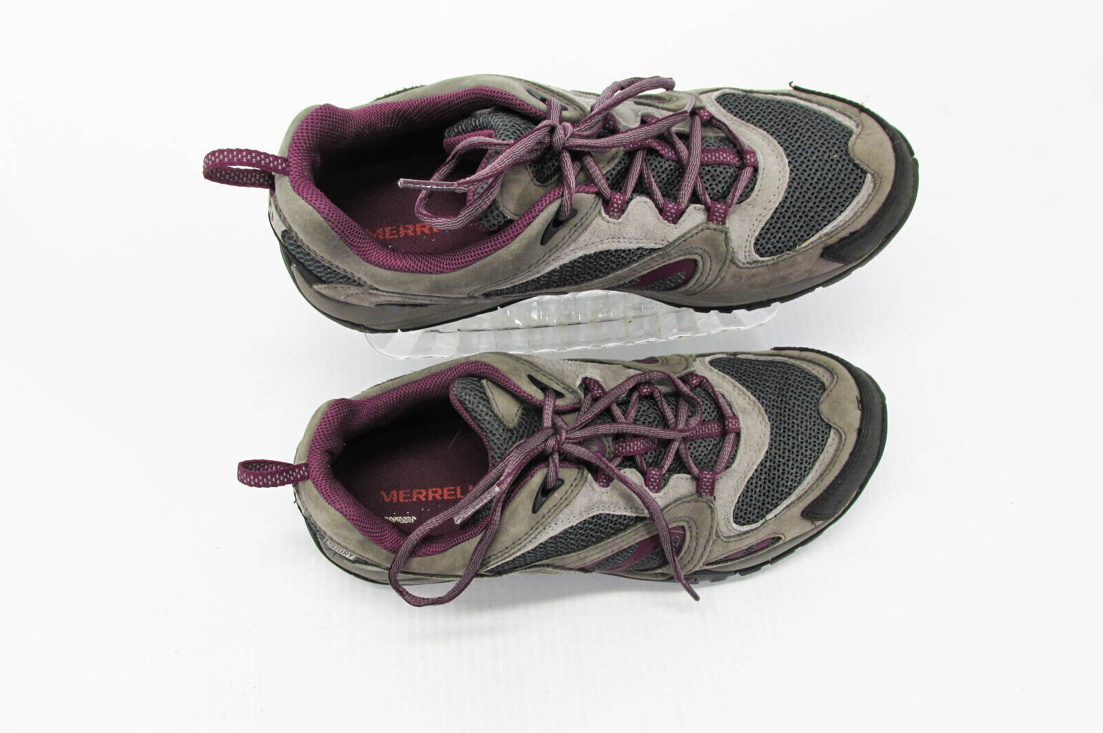 Scarpa da donna Merrell Azura taglia 9 impermeabile sneaker da trekking atletica usata vq