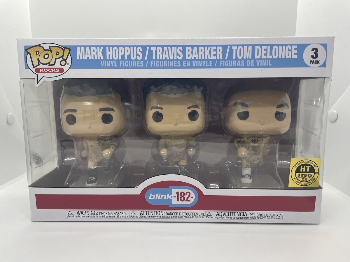 レアFUNKO POP!  Blink 182 3pack限定 Amazon.com: Funko Pop! Rocks: Blink-182, 3 Pack : blink-182