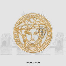 Brand Logo Patch Iron On Sew On Embroidered Badge Applique For Clothes