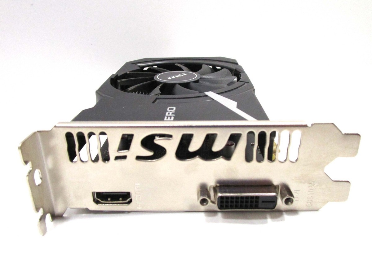 MSI Aero GeForce GT 1030 ITX 2GB DDR4 PCIe Video Card
