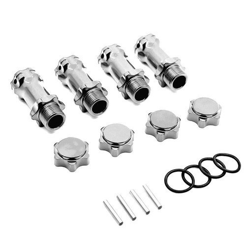 4Pcs 17mm Wheel Hex Hub Extension Adapter 30mm Aluminum For HSP 1/8 RC Car - Picture 9 of 20