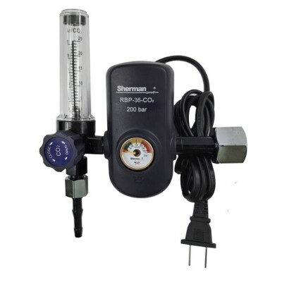 Druckminderer mit HEIZUNG CO2/ARGON MIG MAG WIG Schutzgas Schweiß Gas 36V