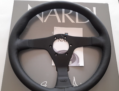 NARDI GARA 3/0 Steering wheel black leather - black spokes NARDI GARA 3/0 Steering wheel black leather - black spokes