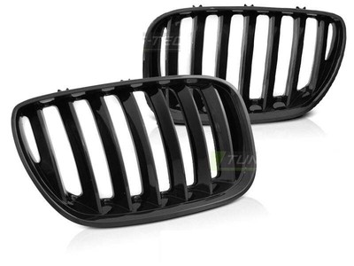 Etu ritilä for BMW X5 E53 LCI 04-06 kiiltävä musta GRBMB8WL XINO US