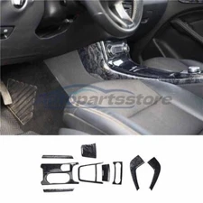 ABS Black Wood Shift Cover Middle Console Gear 12~2019 For Mercedes Benz B~Class