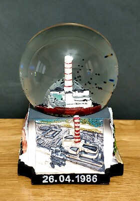   CHERNOBYL Snow Globe Pripyat Stalker Disaster Nuclear Power Plant  USSR 1986