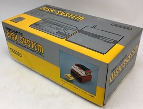 Nintendo HVC-022 Famicom Disk System Console Unused Complete CIB Boxed Japan