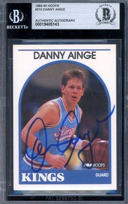 Danny Ainge Beckett BAS Signed 1989-90 Hoops Autograph | eBay