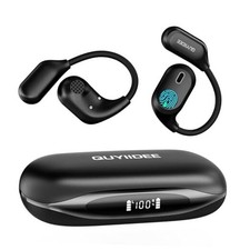Open Ear Headphones, Bluetooth 5.4 Wireless Earbuds, 40H Playback, with Black