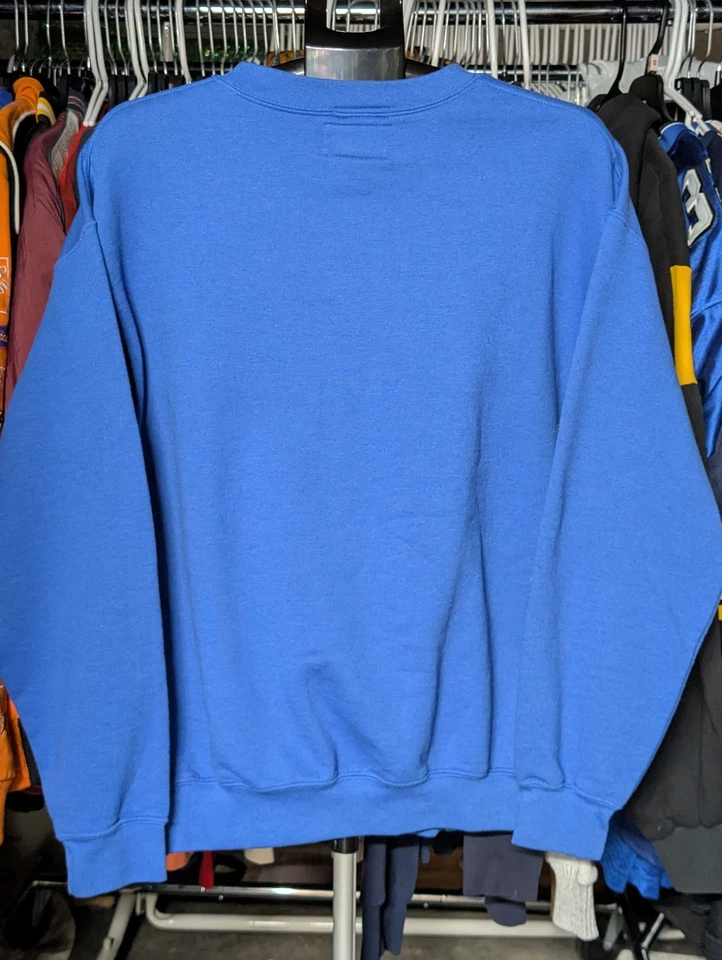 Синий рождественский свитер красный чашка ворота L - Изображение 2 из 2