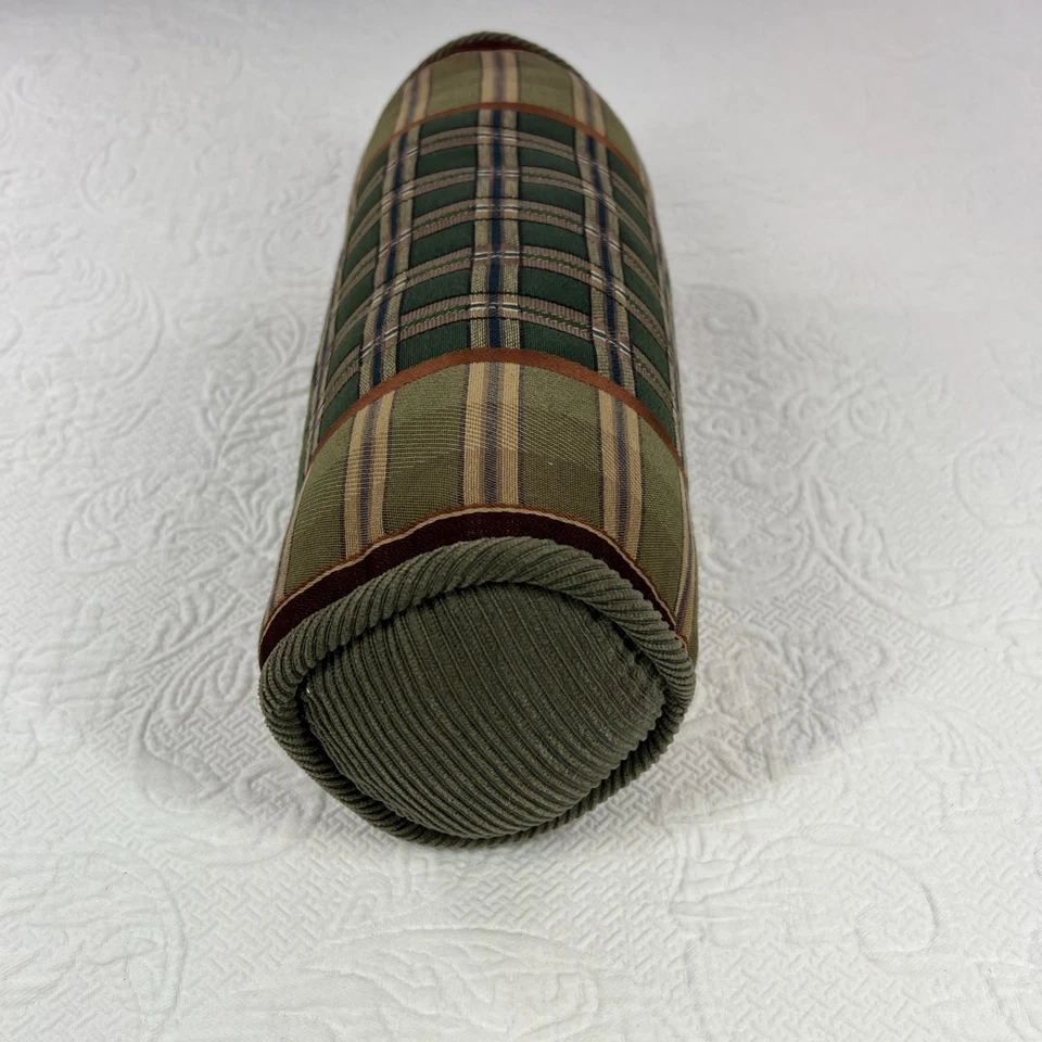 Juego de 5 almohadas Crosscill cabina a cuadros 2 cuadrados 2 cubiertas estándar 1 lumbar Foto 3 de 4