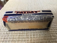PAYDAY VINTAGE CANDY BAR, HOLLYWOOD CANDY CO., ORIGINAL WRAPPER, NO CANDY