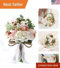 Versatile Wedding  Anniversary Bouquet - Artificial Flowers in Stunning Colors