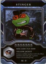 2021-22 Upper Deck MVP Mascot Gaming Cards #M9 Stinger - HKY