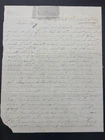 1863 Civil War Soldier Letter New Market Virginia Prisoners Marched Through Batt
