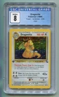 1999 WOTC POKEMON FOSSIL DRAGONITE #4/82 1ST EDITION HOLO FOIL CGC 8 OLD LABEL