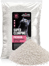 Natural Premium Super Clumping Cat Litter | 20L/15Kg Bentonite Clay Cat Litter | 1.88 per kilo