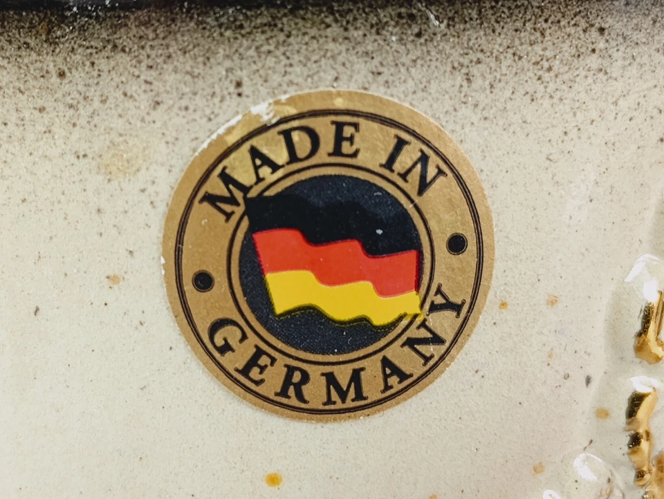 Escudo Alemania Alemania Original REY Porcelana Taza. Hecho a mano, pintado Foto 4 de 4