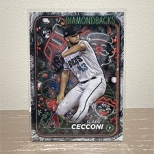 2024 Topps Holiday Slade Cecconi Arizona Diamondbacks #H39 Holiday Tree Rookie