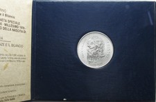 *TRIU* SAN MARINO 1000 LIRE 1978 TOLSTOJ in argento FDC conf. Zecca