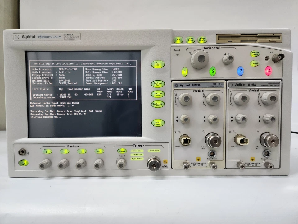 Agilent 86100A DCA, 86103A /86105A 2.8GHz/20GHz optical, 20GHz electrical module - Image 2 of 4