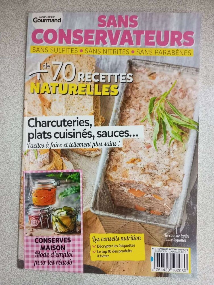 Without preservatives + over 70 natural recipes | Good condition