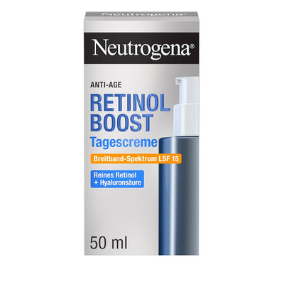 Neutrogena Retinol Boost Tagescreme LSF 15 50 Ml, Anti-Aging Gesichtscreme Mit R