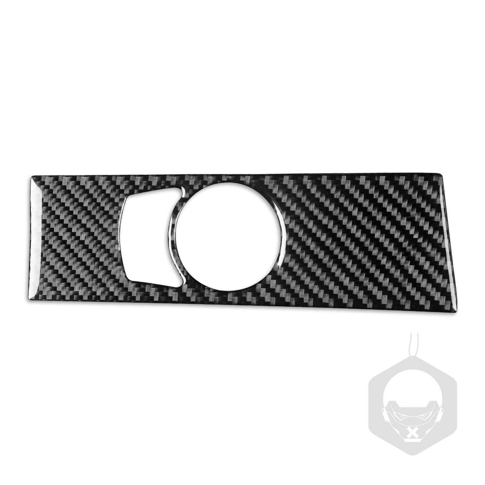 Headlight Switch Panel Cover Trim For BMW 5 Series E60 2004-10 Real Carbon Fiber