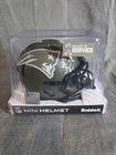 Richard Seymour Signed Patriots Salute to service Mini Helmet Tristar