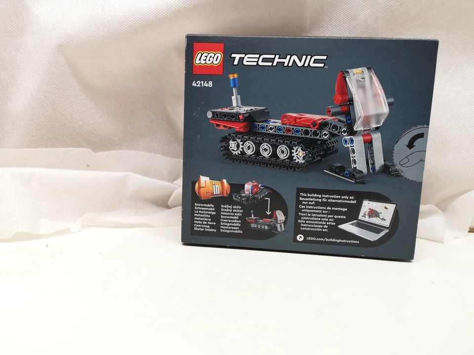 LEGO Technic 42148 : La dameuse -Moto neige-Neuf  scellée - Photo 2/4