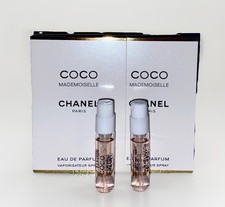 2 X Chanel Coco Mademoiselle Women s 1.5ml Sample Eau de Parfum Spray Vial