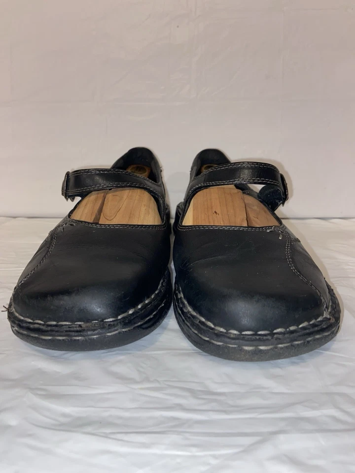 Zapatos Mary Jane Bass Mallory Negro Aprendiz 11M Correa Hebilla Foto 2 de 4