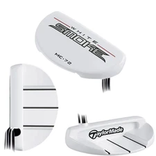 NEW TaylorMade Ladies White Smoke MC-72 White Putter, Single Bend, Customizable