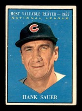 1961 Topps #481 Hank Sauer MVP VG X3704366