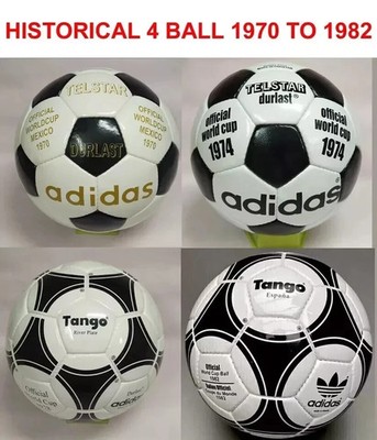 Adidas Historical ball 4 set Pcs 1970-1982 official match balls size 5