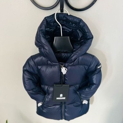 MACKAGE Morgan Water Repellent Down Insulated Hooded Puffer Jacket, 6 Months NWT