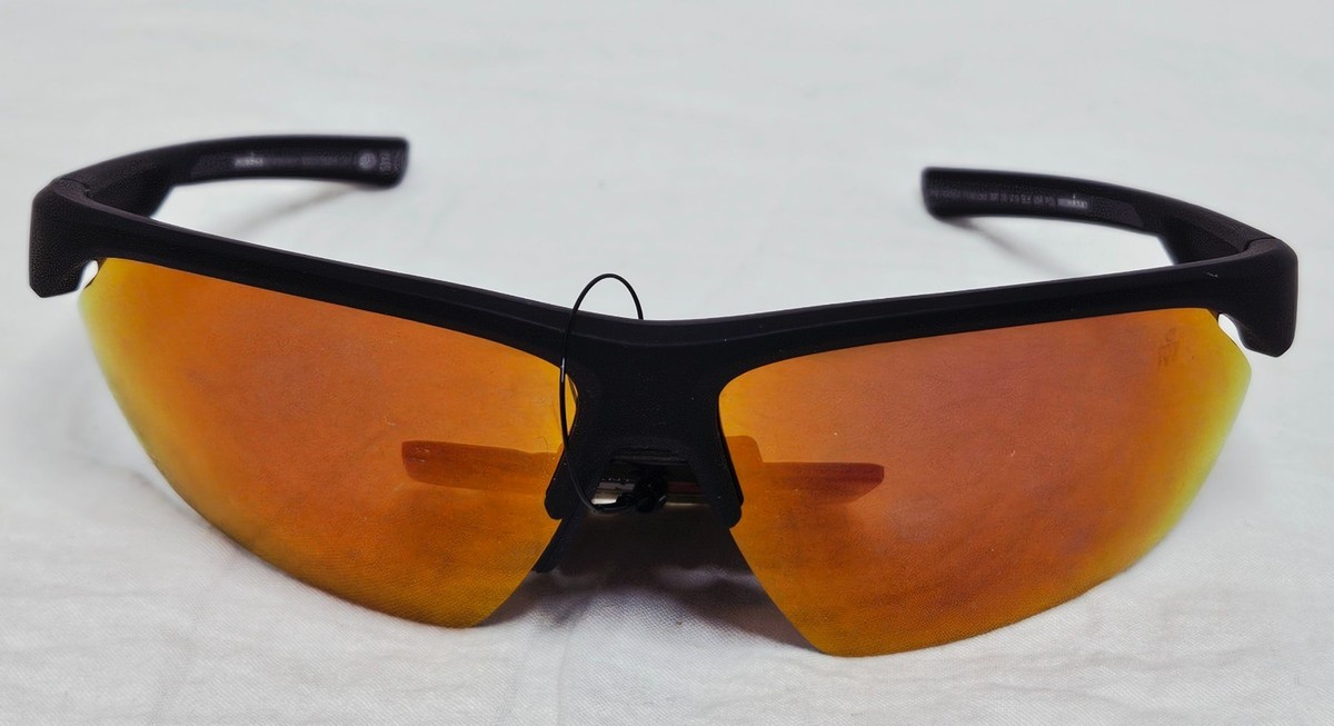 Foster Grant Ironman Men's Polarized Sport Sunglasses Orange Lens