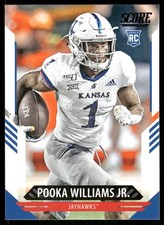 Pooka Williams Jr. 2021 Score #378 Rookie Kansas Jayhawks