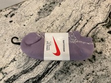Vintage Nike USA Purple Ankle Socks Athletic Irregular M