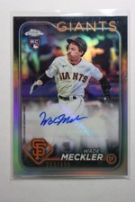 2024 Topps Chrome WADE MECKLER Auto Chrome Refractor /499 #AC-WM RC