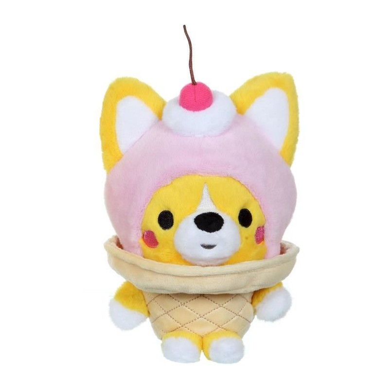 Peluche Little Corgi Cuties Gipsy Toys, finitions haut de gamme de 20 cm