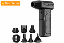Compressed Air Duster,130000RPM Super Power Cordless Air Duster,Rechargeable