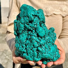 4.05LB High quality turquoise block mineral specimen healing home decoration