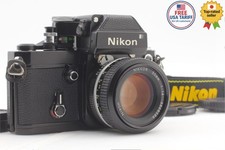   N MINT w/ AR-1 Nikon F2 Photomic Black DP-1 Film Camera 50mm f/1.4 From Japan