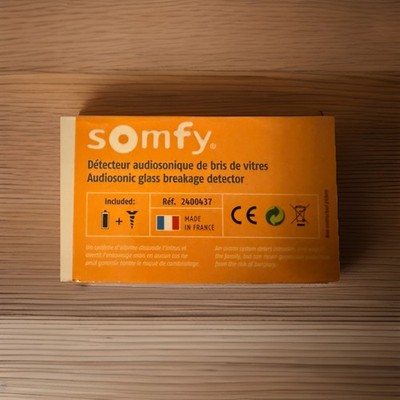 Somfy Alarm Audiosonic Glasbruch Melder Detektor  Glasbruchmelder Akustisch